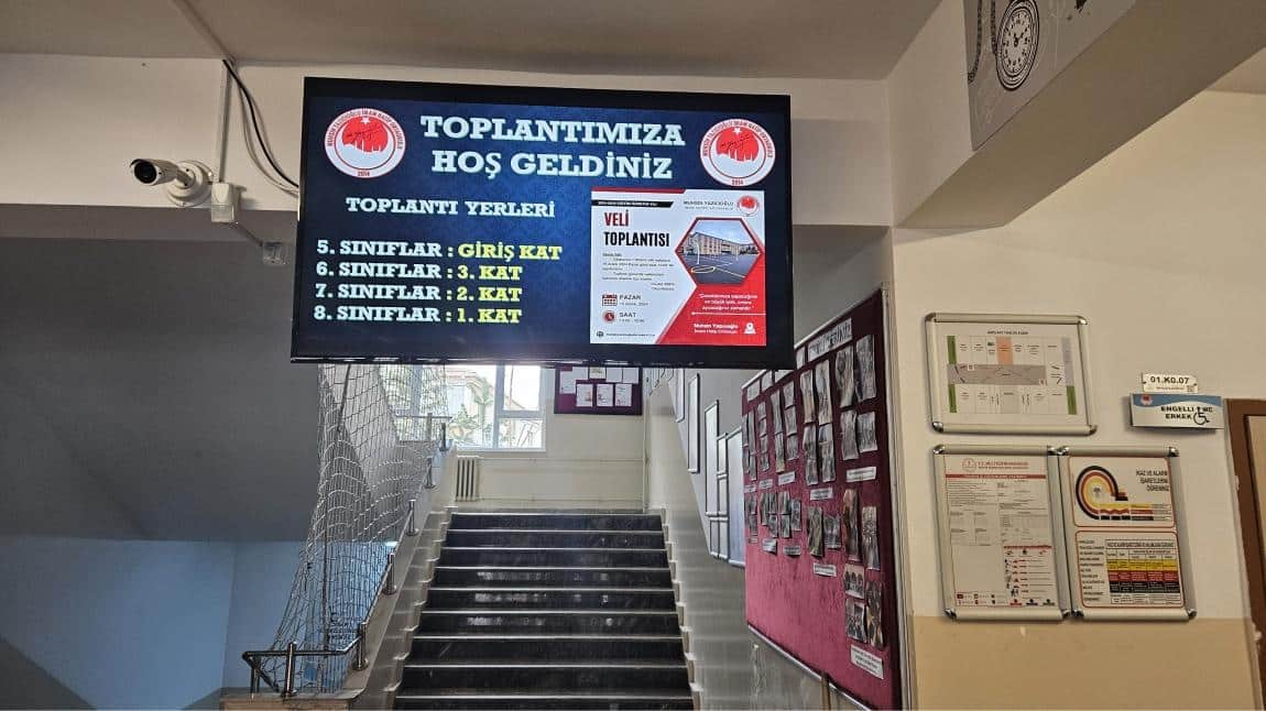 1.DÖNEM VELİ TOPLANTIMIZI YAPTIK